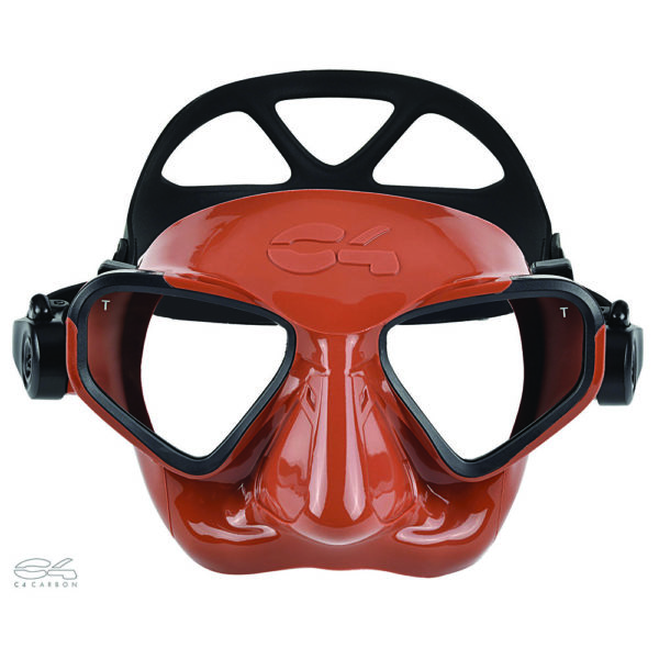 C4-Falcon-Apnoe-Maske Rot