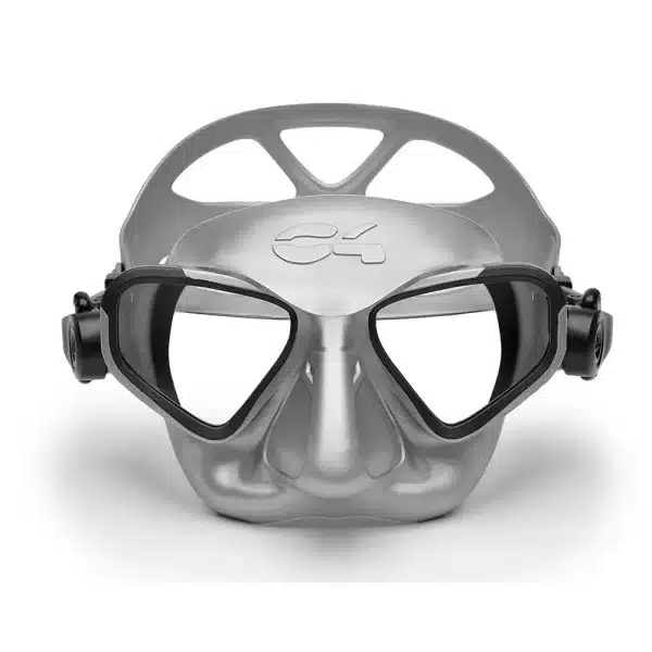C4 Falcon Apnoe Maske silber Passform