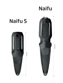 C4 Naifu S Tauchmesser Übersicht S und XL