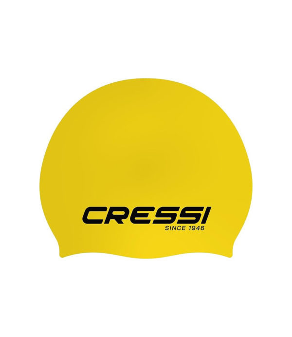 Cressi-Eddie-Badekappe-Gelb