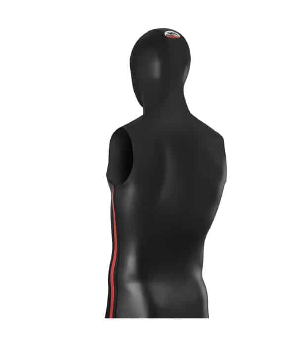 C4-Carbon-Superstretch-Undersuit-2mm-mit-Hood-von-hinten