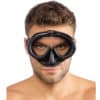 Cressi-Pinocchio-Tauchmaske-frontal-mit-Taucher