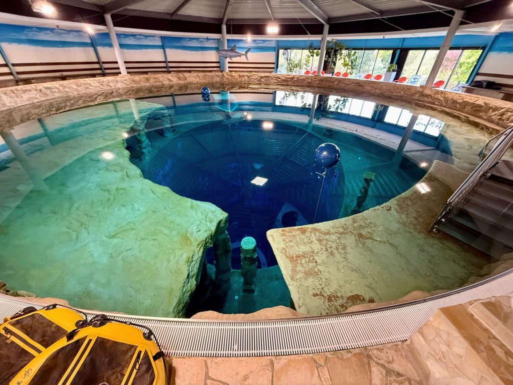 Apnoetauchen im Dive4Life in Siegburg das 20 Meter Becken