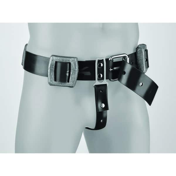 C4 Schrittgurt (Crotch belt) Schwarz von vorne