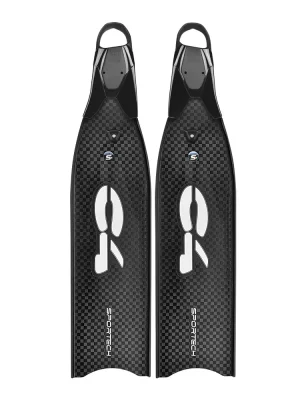 C4 SportTECH (Carbon) Apnoeflossen Freediving fins Rückseite