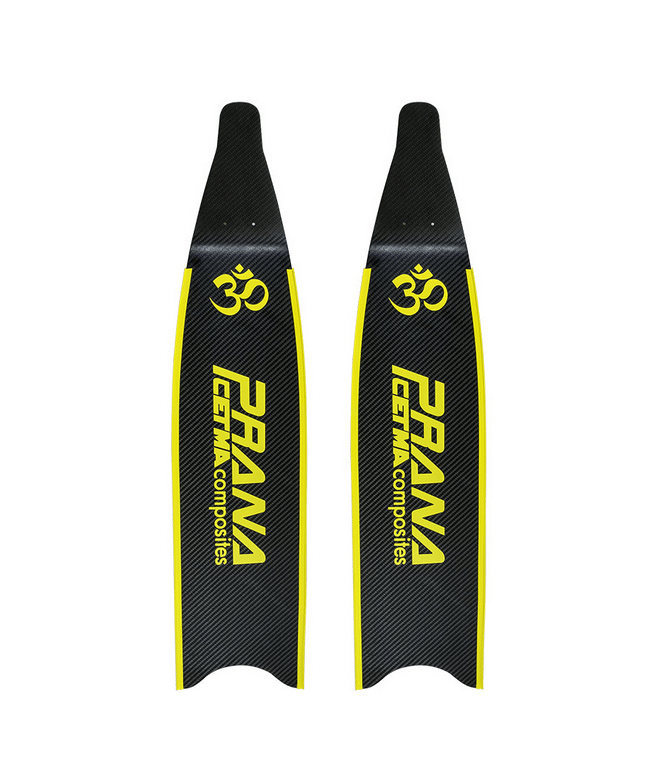 CETMA Prana Flossenblätter Gelb Schwarz