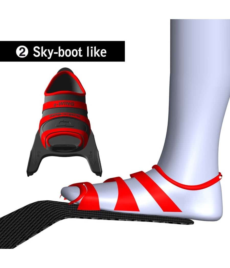 CETMA s-WiNG Fußteile Sky Boot System