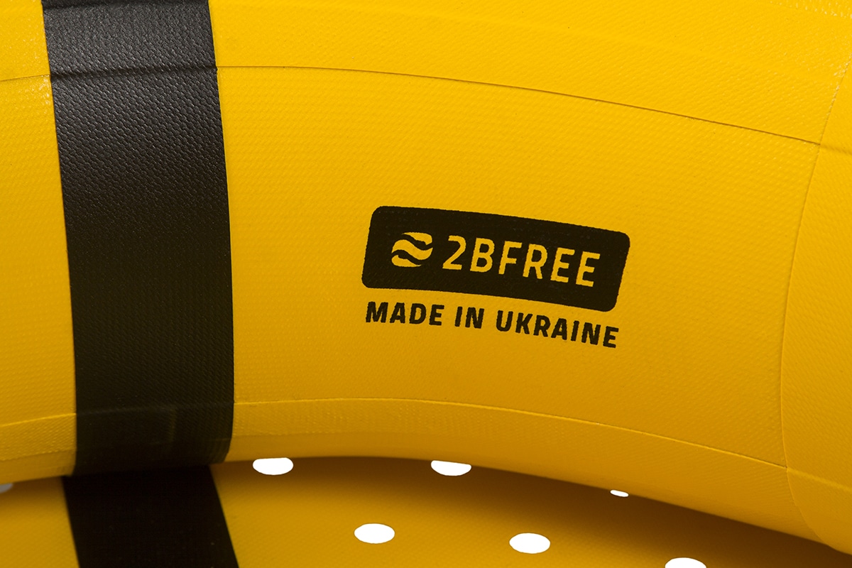 2befree Freediving Boje Gelb Logo Innen