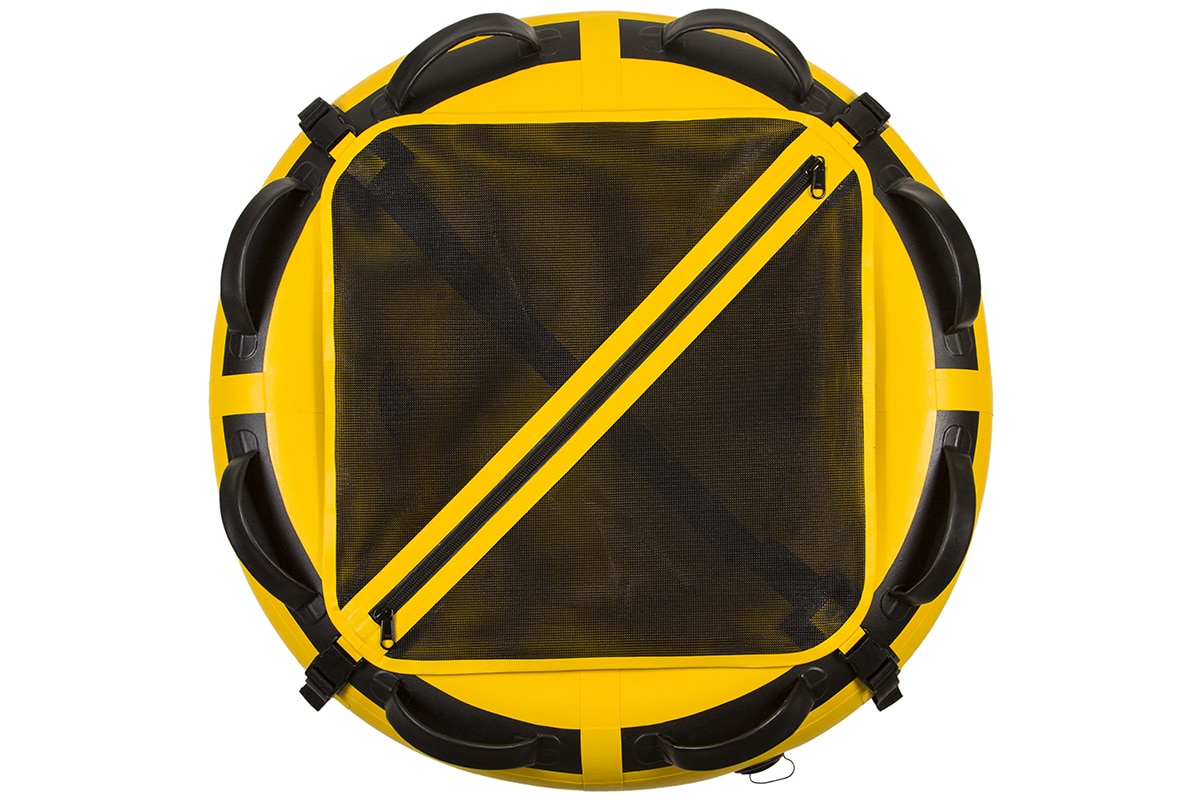 2befree Freediving Boje Gelb von Oben