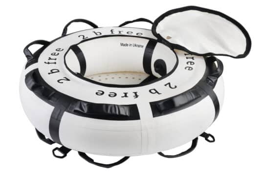 2befree Freediving Boje Weiß offener Deckel