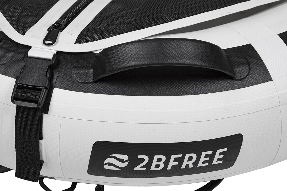 2befree Freediving Boje weiß Clips und außentasche