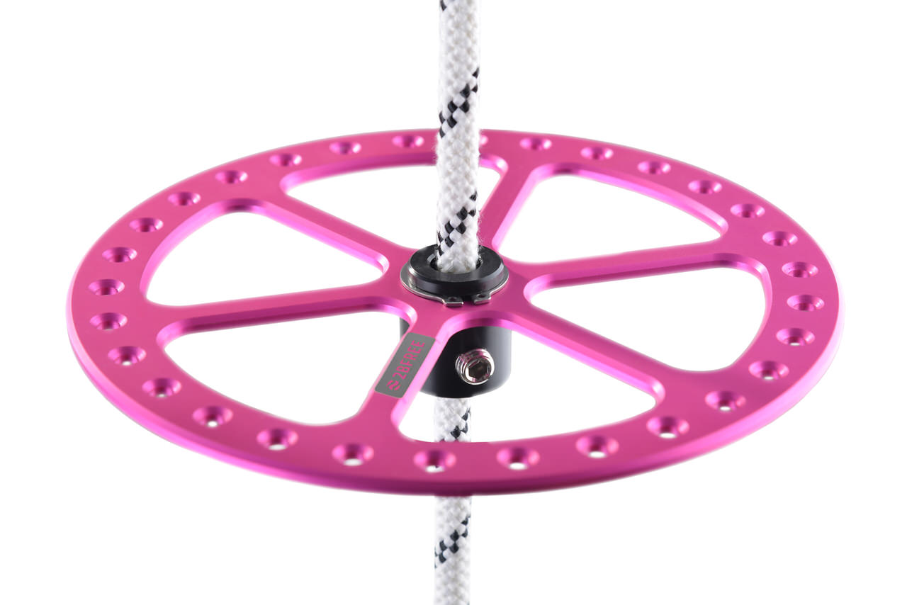 2bfree Grundplatte Aluminium Pink