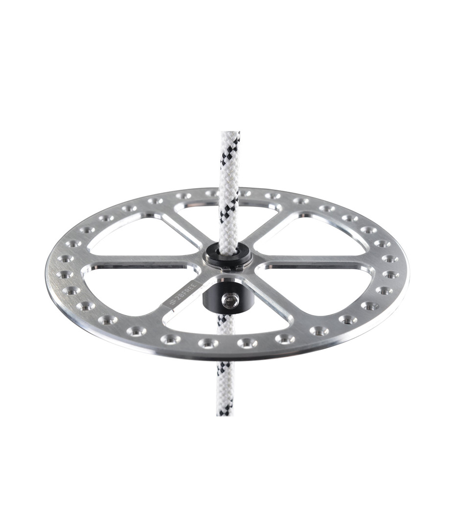 2bfree-Grundplatte-Aluminium-Silber