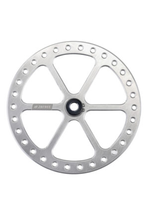 2bfree-Grundplatte-Aluminium-Silber-von-Oben